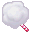 white-cotton-candy-icon