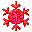 red-snowflake